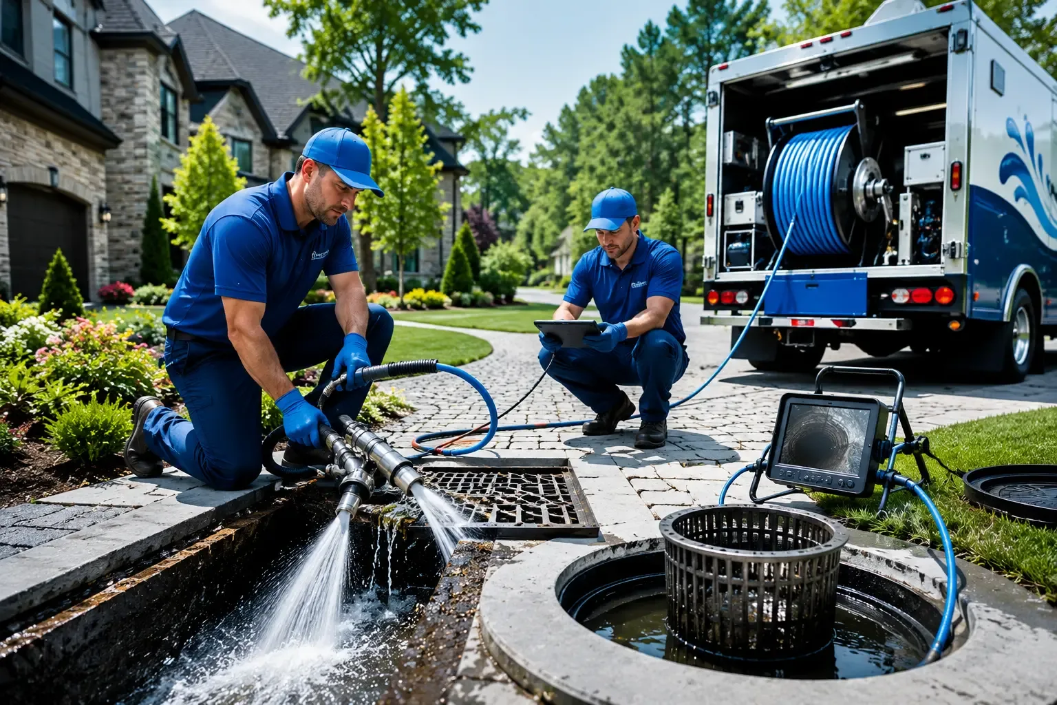 Local outdoor drain cleaning professionals in Schleswig, IA